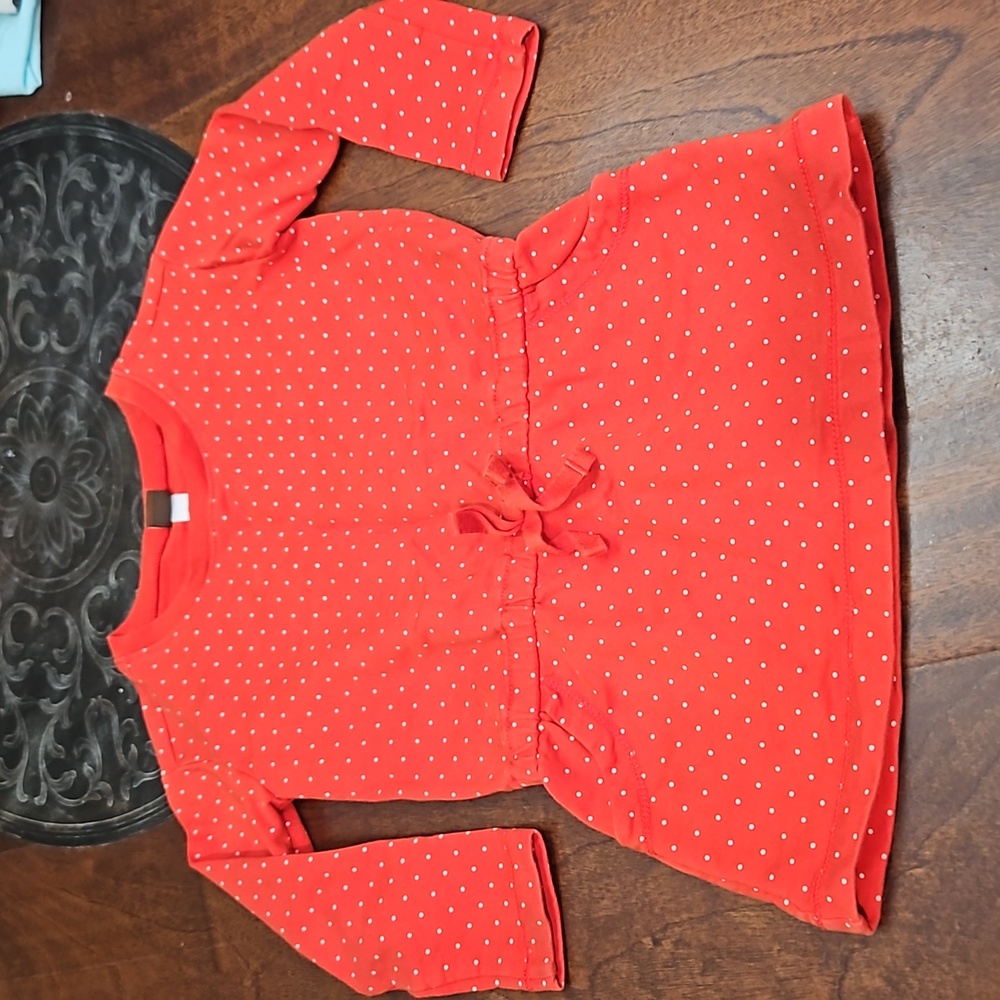 Dotty Drawstring Dress